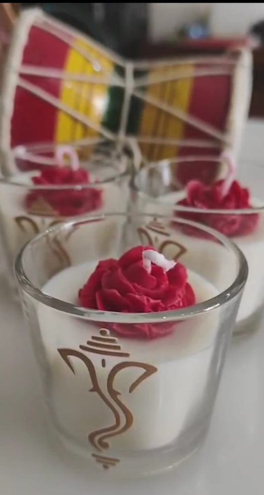Divine Rose Sandalwood Votive Candle